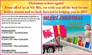 Christmas Closure Period