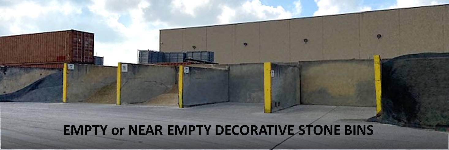 Decorative Stone Shortage