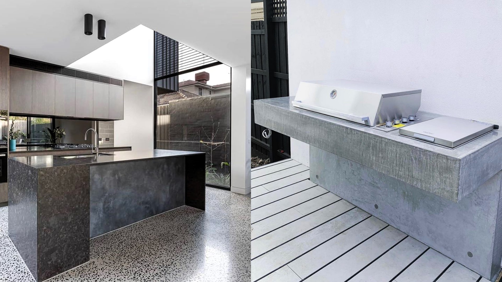 vicmix concrete products used in various parts of home