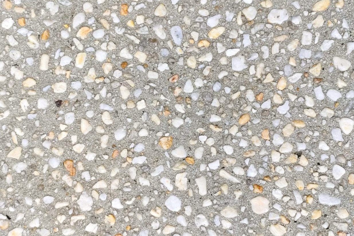 vicmix exposed aggregate concrete product